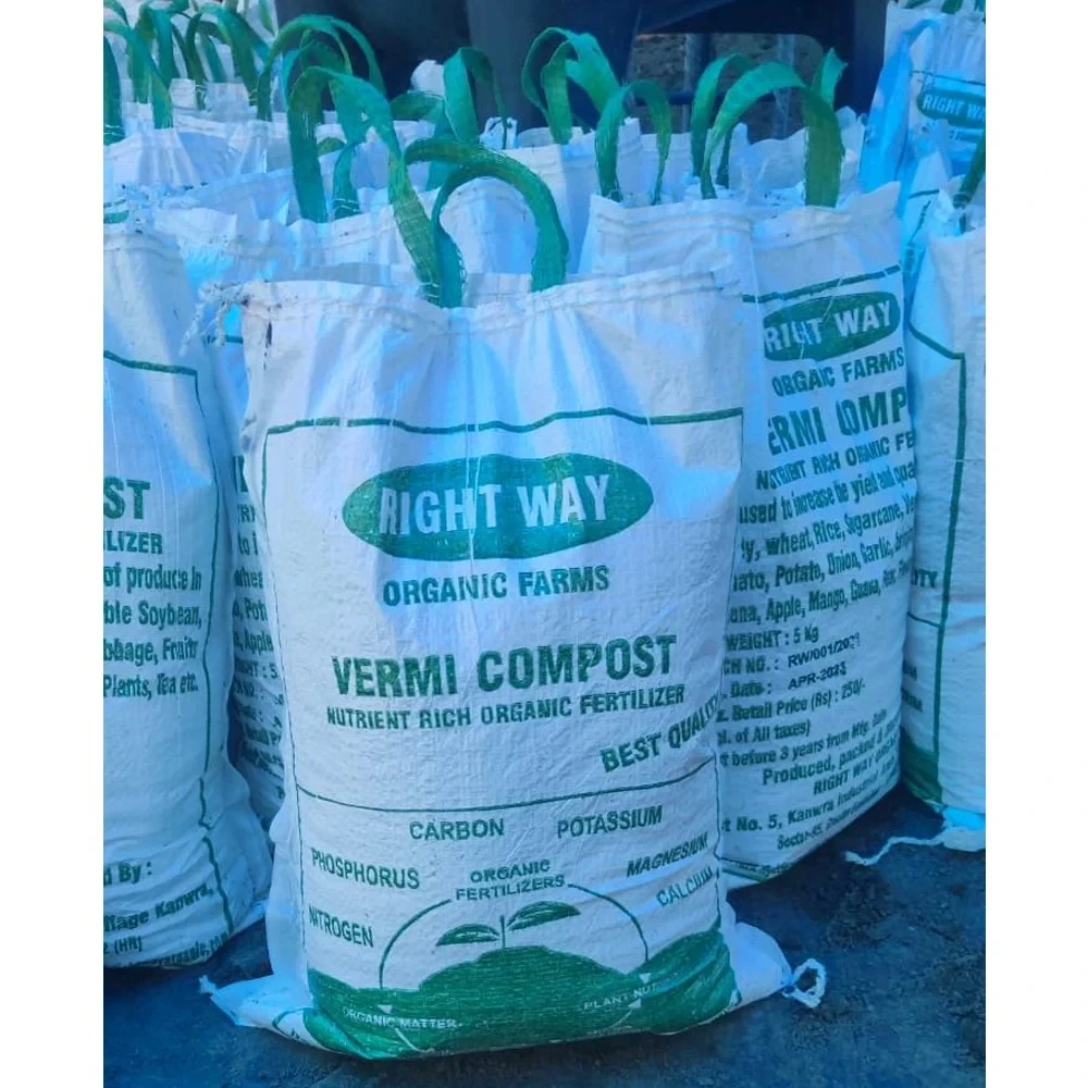 Powder 10kg Right Way Organic Farms Vermi Compost, Bag