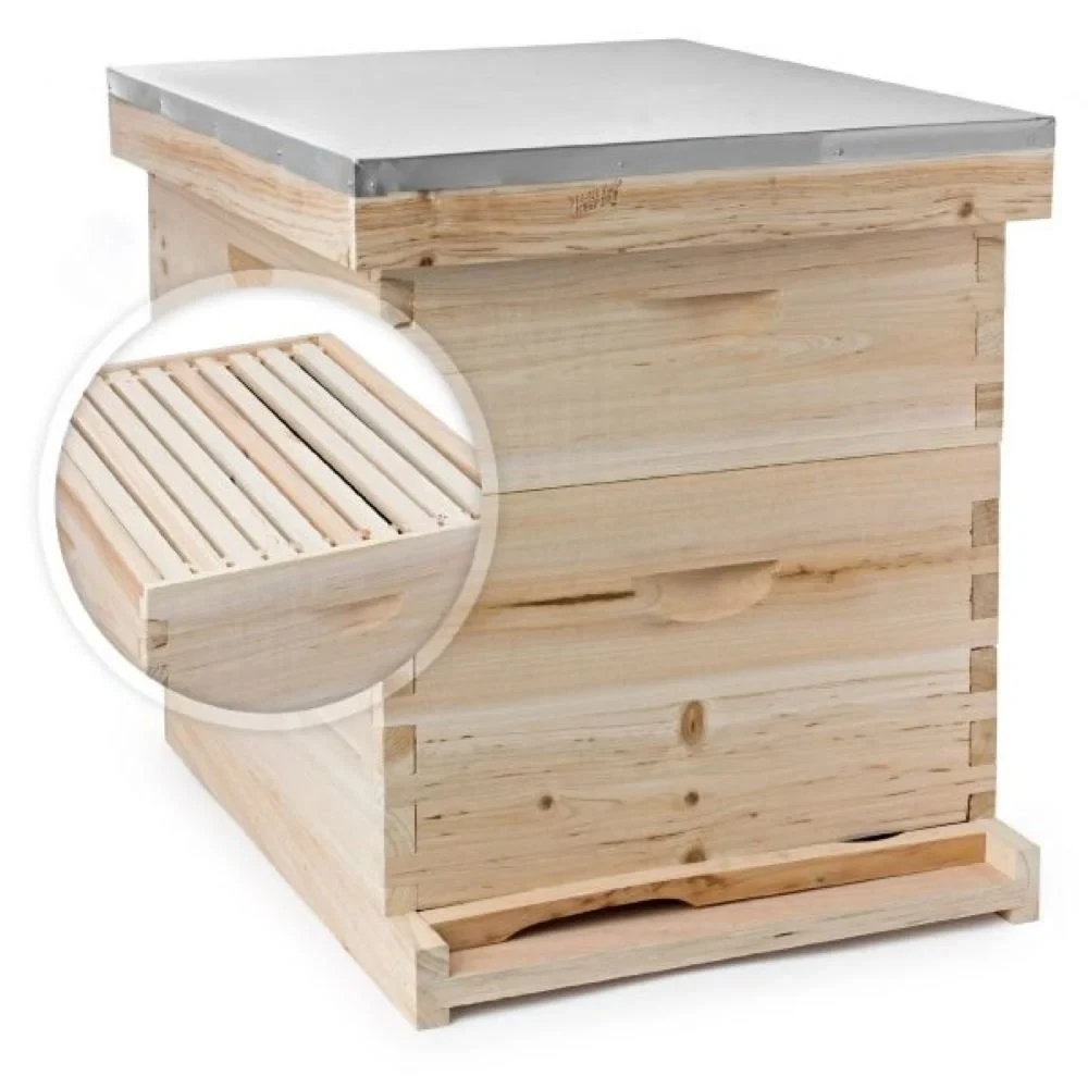 Wooden Bee Hive Box