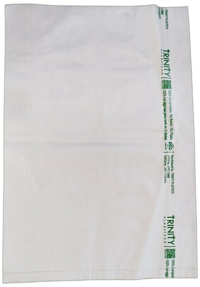 Without Handle Compostable Biodegradable Plastic Bags, Size (in inches): 4