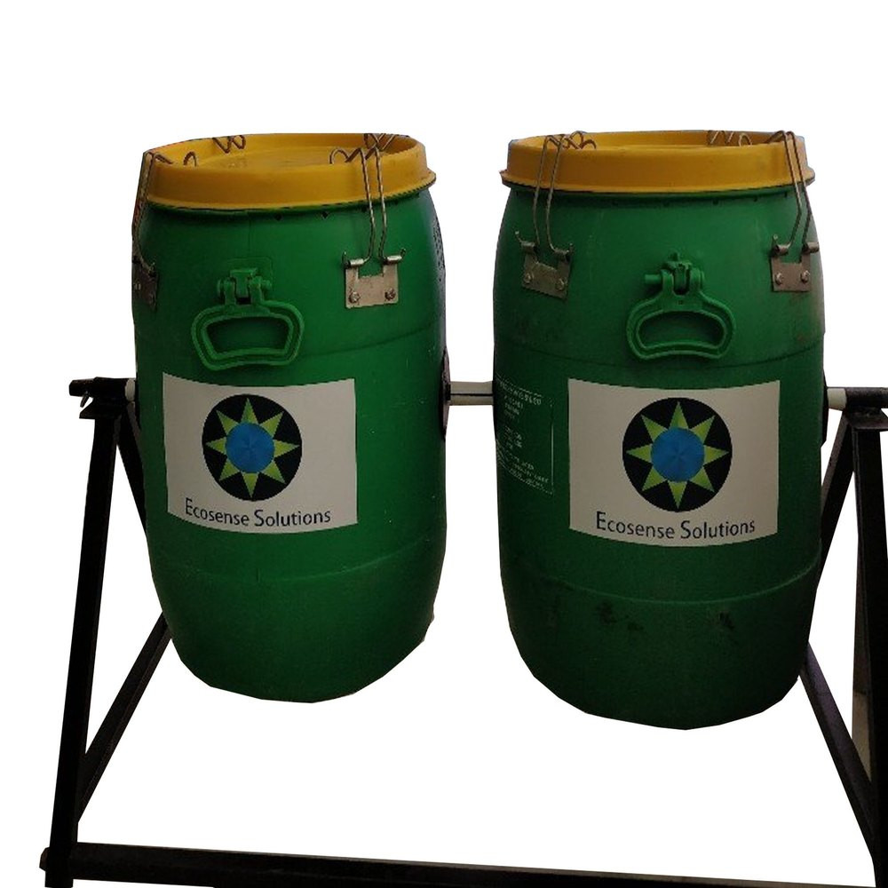 Manual Organic Waste Compost Tumbler, Capacity: 5kg/day