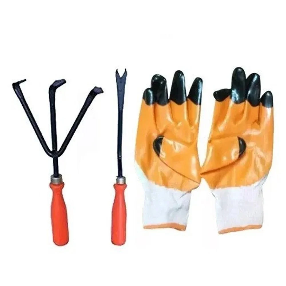 3 Piece Manual Iron Garden Tool Set, For Gardening