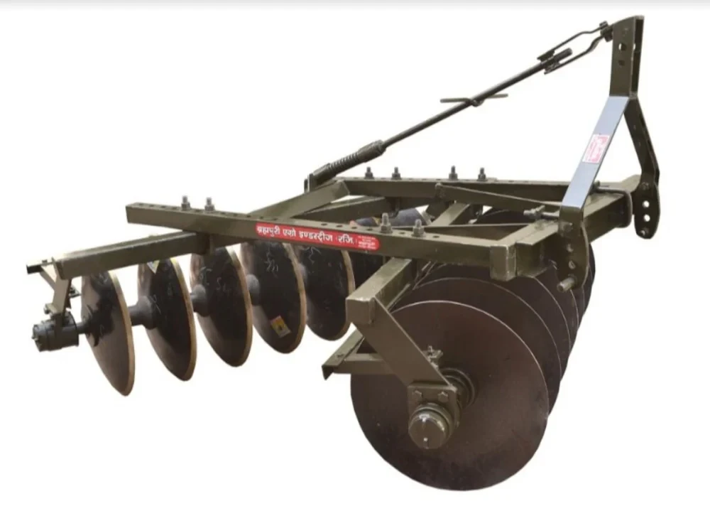 Iron Disk Harrow Single Frame, Size: 14 Disc