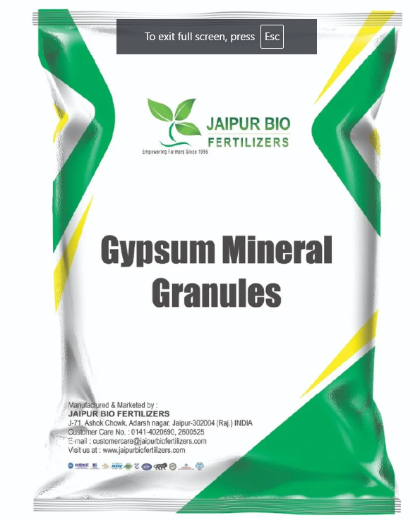 Gypsum Granules Soil Conditioner