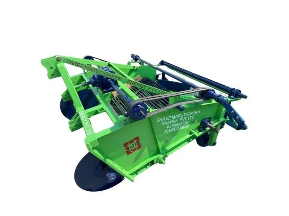 Mild Steel 50HP MS Potato Digger Harvester Machine, 2 acres/hr, Model Name/Number: Double Jal Bouble Santry