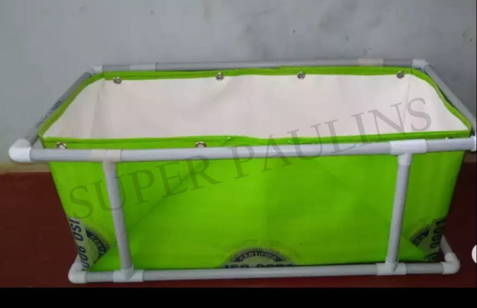 Portable - HDPE Fish Growing Or Breeding Bags - Ponds