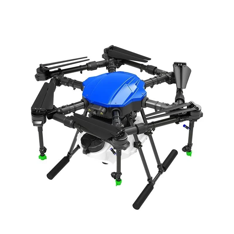 Metal Digital Camera Agriculture Drone Hexacopter Frame and tank, Capacity: 10L